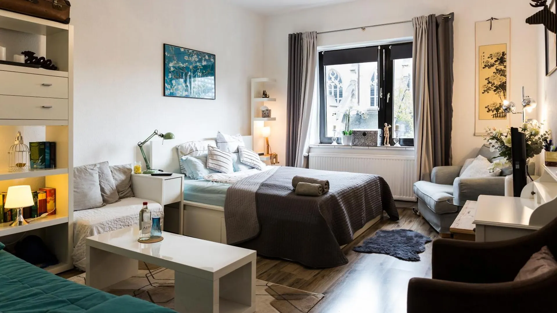 Beautiful Cozy 1-Room Apartment, Near Rhine Dusseldorf 0*,  Germany